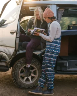 Ace Recycelte Polar-Fleece-Latzhose - Gezeitenblau