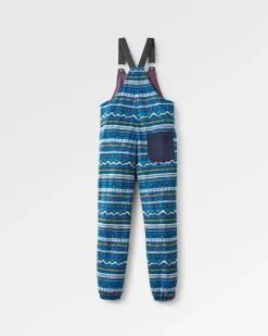 Ace Recycelte Polar-Fleece-Latzhose - Gezeitenblau