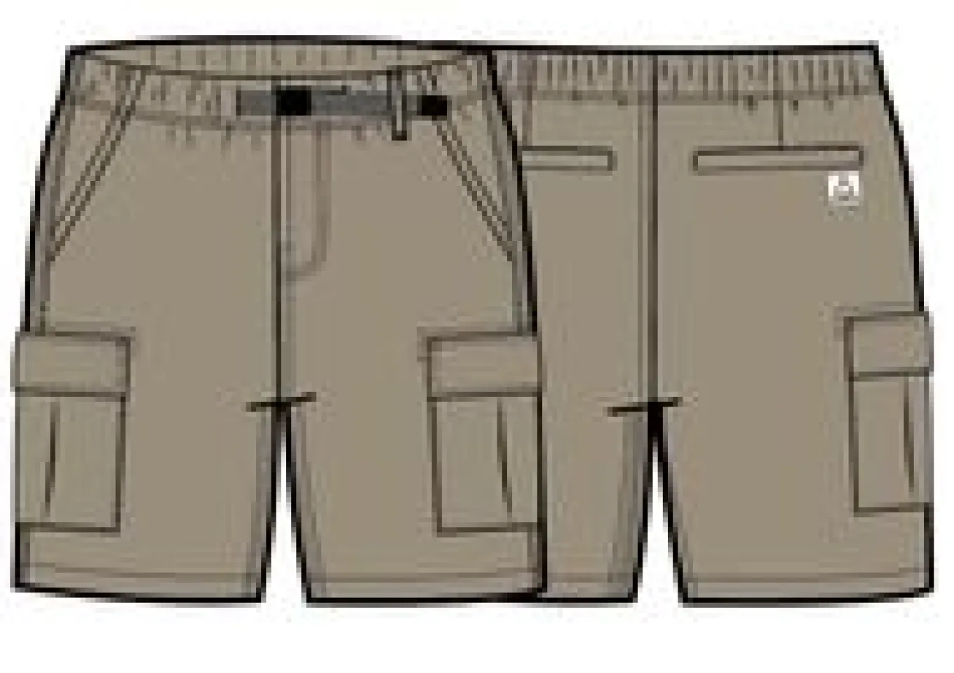 Adventurer Cargo Short - Chinchilla Brown