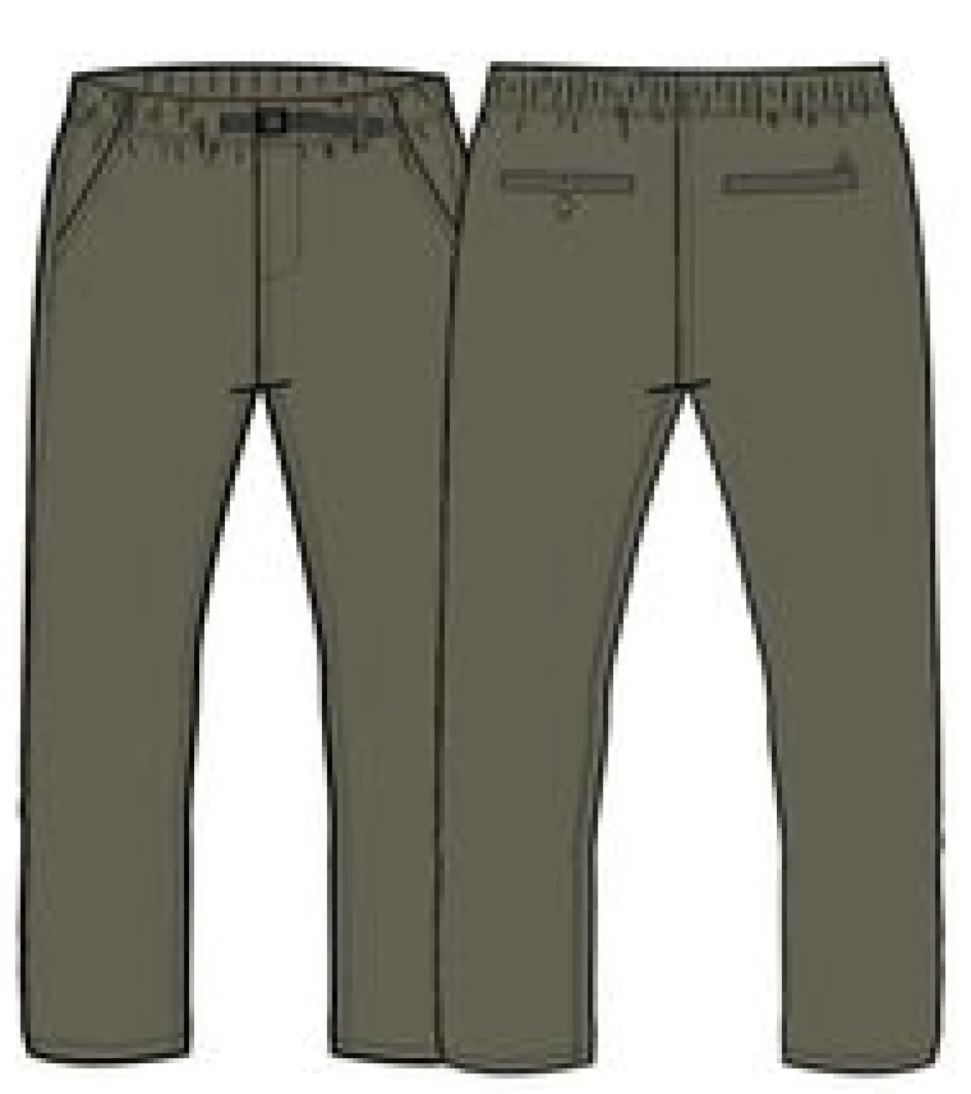 Adventurer Cordhose - Staubige Olive