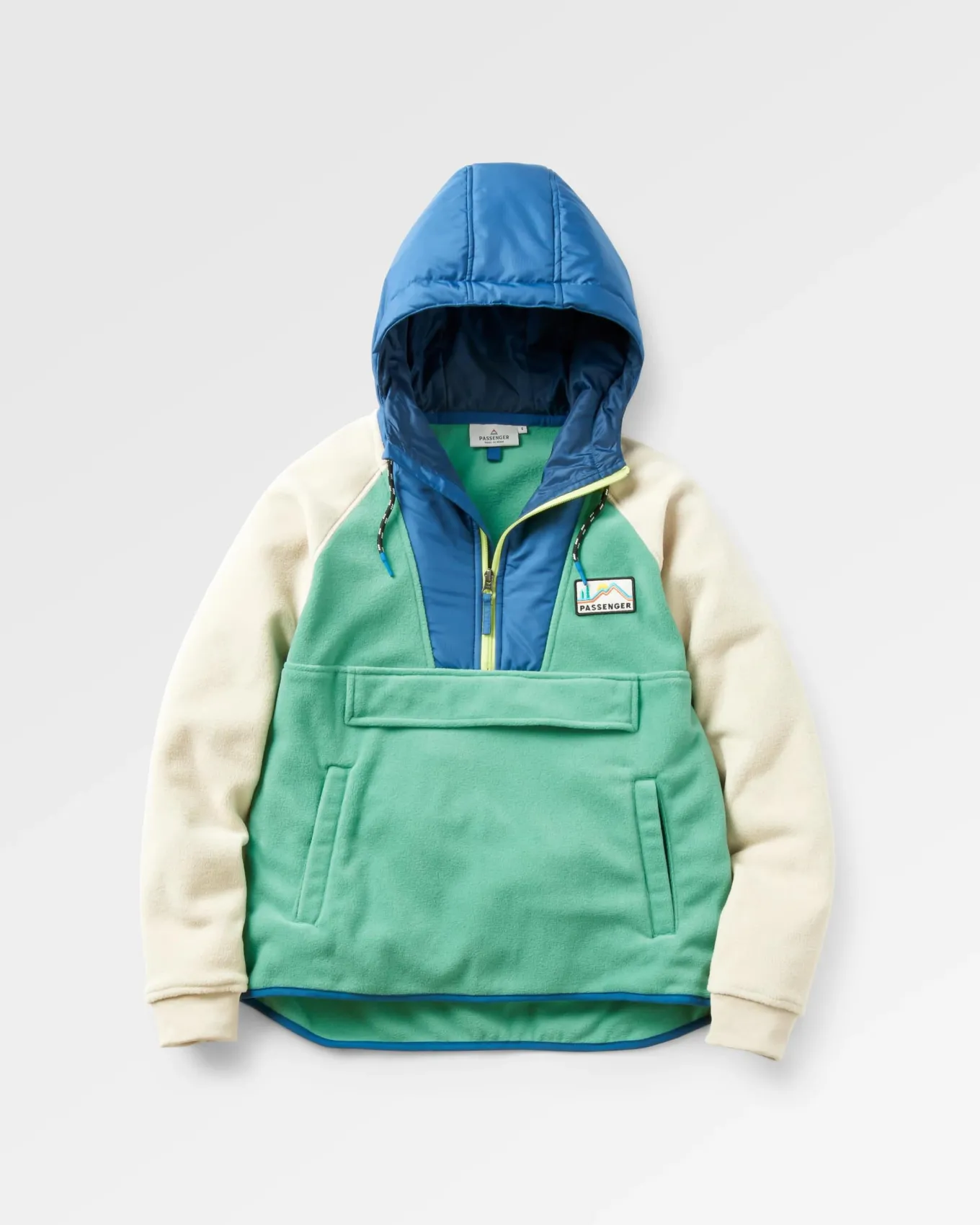 Alexander Recyceltes Polar-Kapuzenfleece - Grüne Fichte