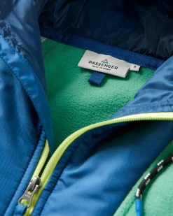 Alexander Recyceltes Polar-Kapuzenfleece - Grüne Fichte