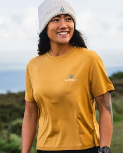 Align Recyceltes Aktiv T-Shirt - Staubiges Ocker