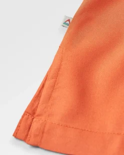 Ambrose Oversized Kleid - Verbranntes Orange