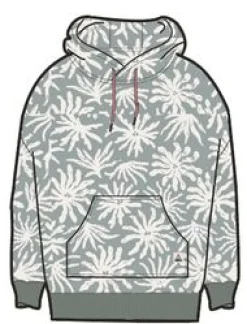 Arame Bio-Baumwoll Hoodie - Seegras/Pistazie