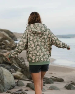 Arame Bio-Baumwoll Hoodie - Seegras/Pistazie