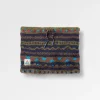 Ash Recycelter Sherpa Fleece Schlauchschal - Berg Geo Multi