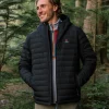 Ashland Down Recycelte Jacke - Schwarz
