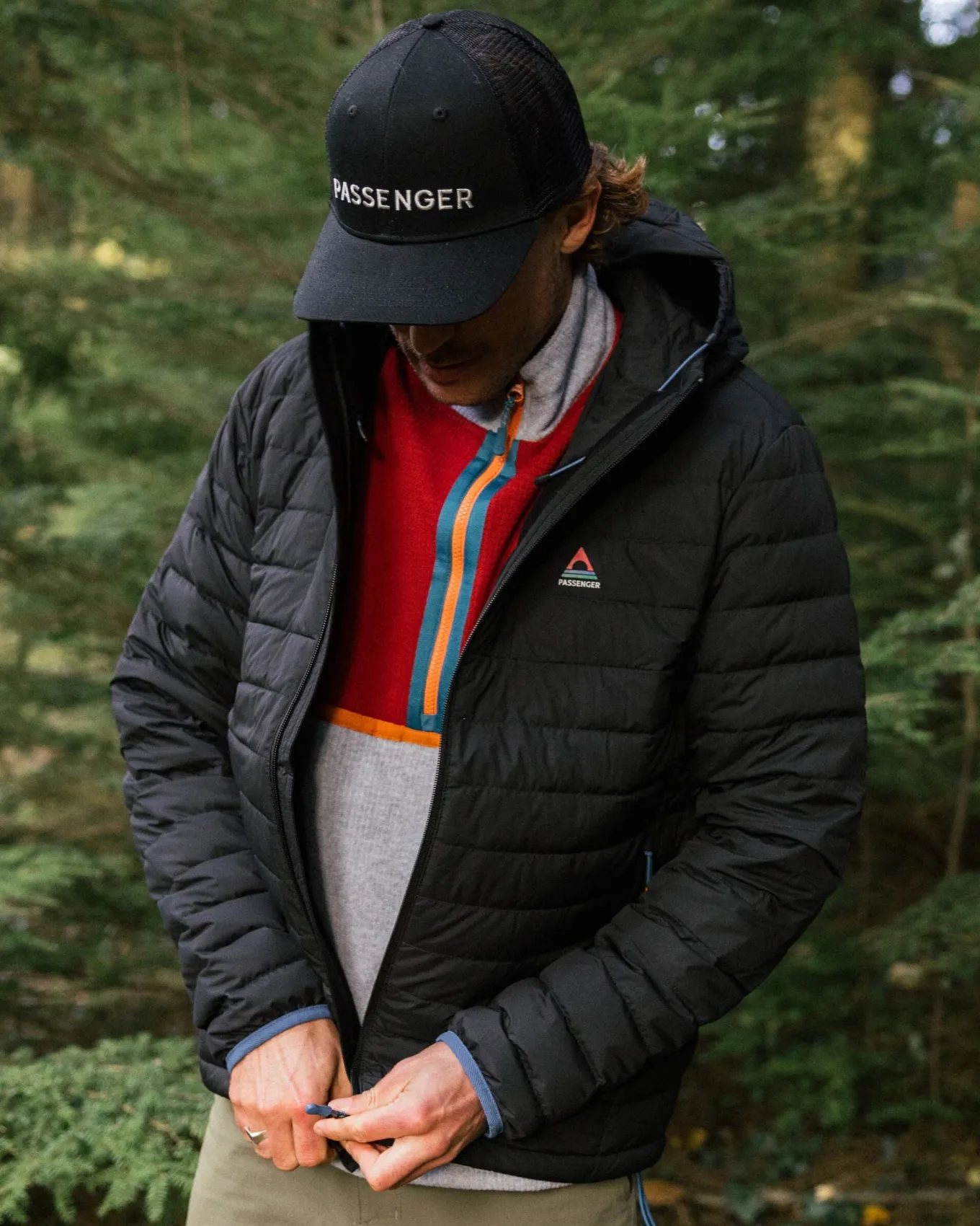 Ashland Down Recycelte Jacke - Schwarz