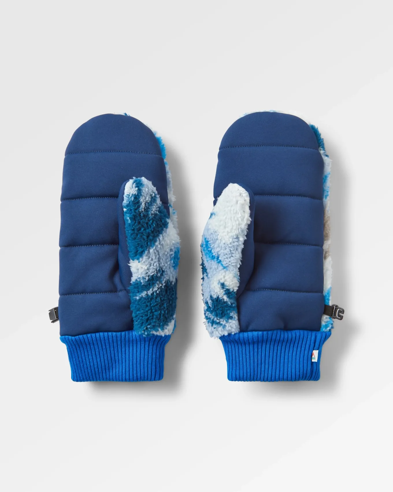 Avalanche Recycelte Sherpa-Handschuhe - Abstrakter Berg Stahlblau