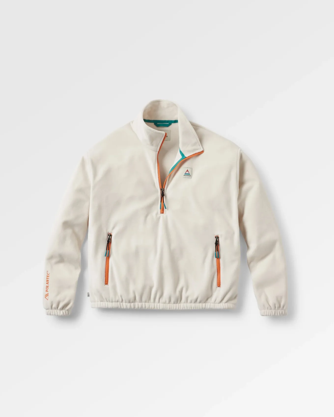 Ayla Recyceltes Micro Polartec® Fleece - Altweiß