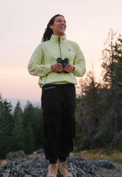 Ayla Recyceltes Micro Polartec® Fleece - Sanfter Limettensaft