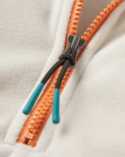 Ayla Recyceltes Micro Polartec® Fleece - Altweiß