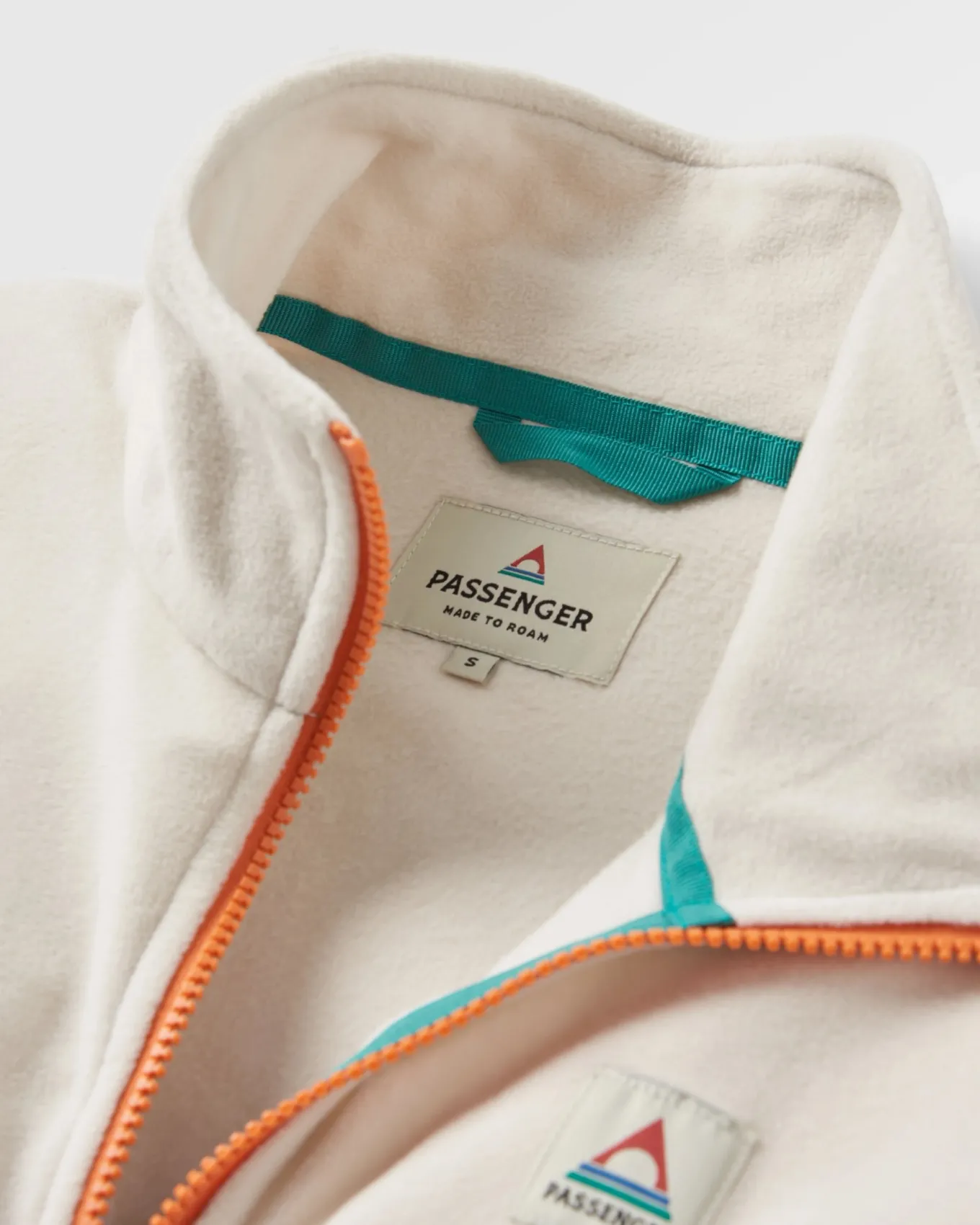 Ayla Recyceltes Micro Polartec® Fleece - Altweiß