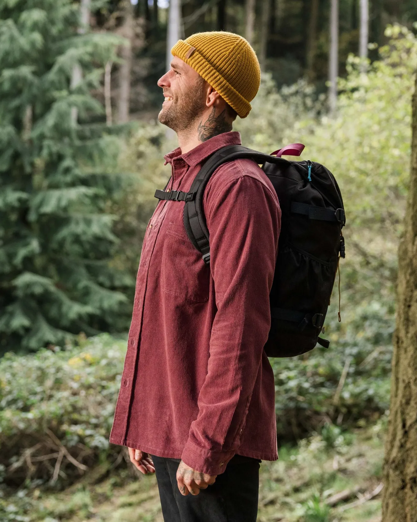 Backcountry Cordhemd - Zerdrückte Beere