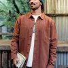 Backcountry Flanellhemd - Cappuccino/Staubiges Ocker