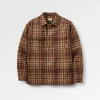 Barren Overshirt - Braun/Senf Karo