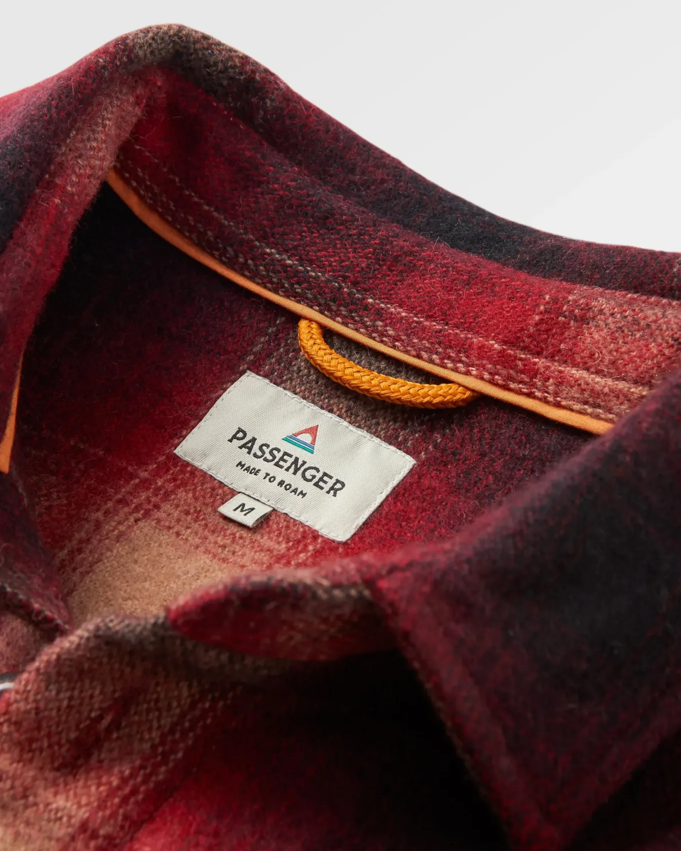 Barren Overshirt - Weinrot