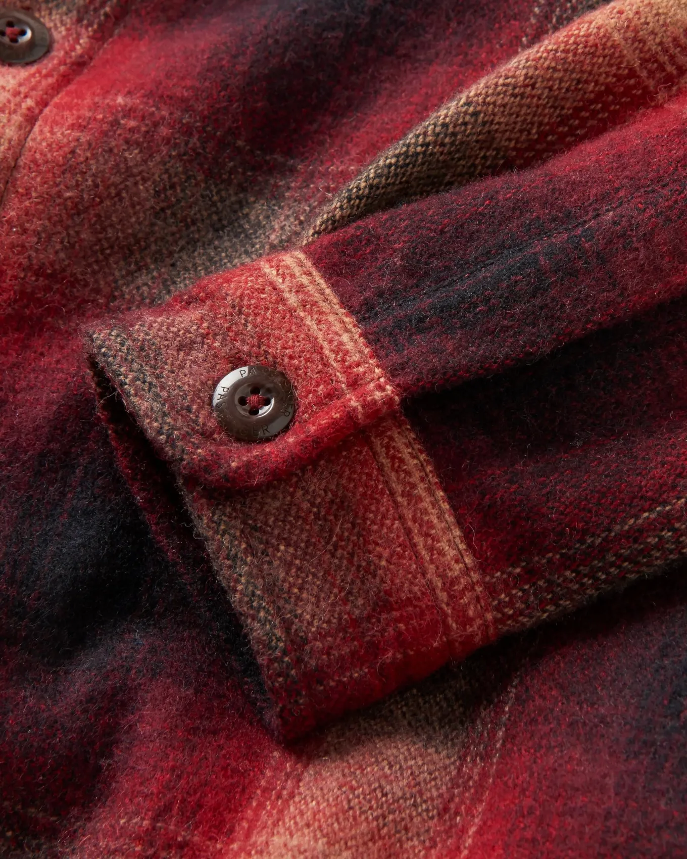 Barren Overshirt - Weinrot