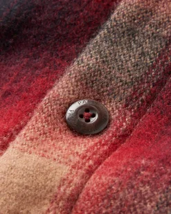 Barren Overshirt - Weinrot