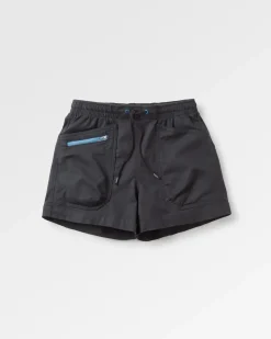 Basswood Bio-Baumwolle Shorts - Schwarz