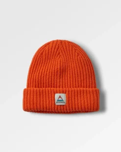 Beechwood Fleece gefütterte recycelte Mütze - Gebranntes Orange