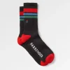 Bio Crew-Socken mittelschwer - Schwarz