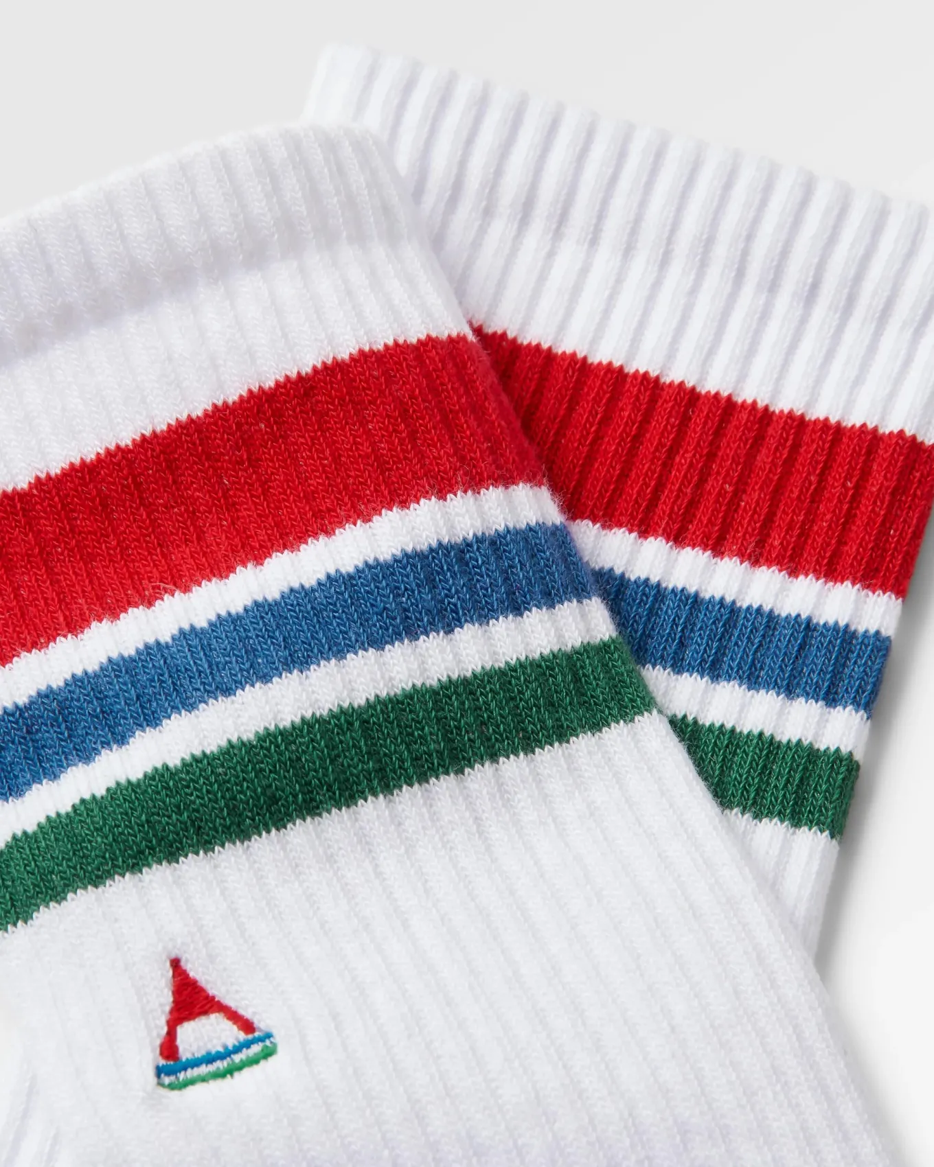 Bio Crew-Socken mittelschwer - Weiß