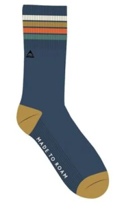Bio Crew-Socken mittelschwer - Marine