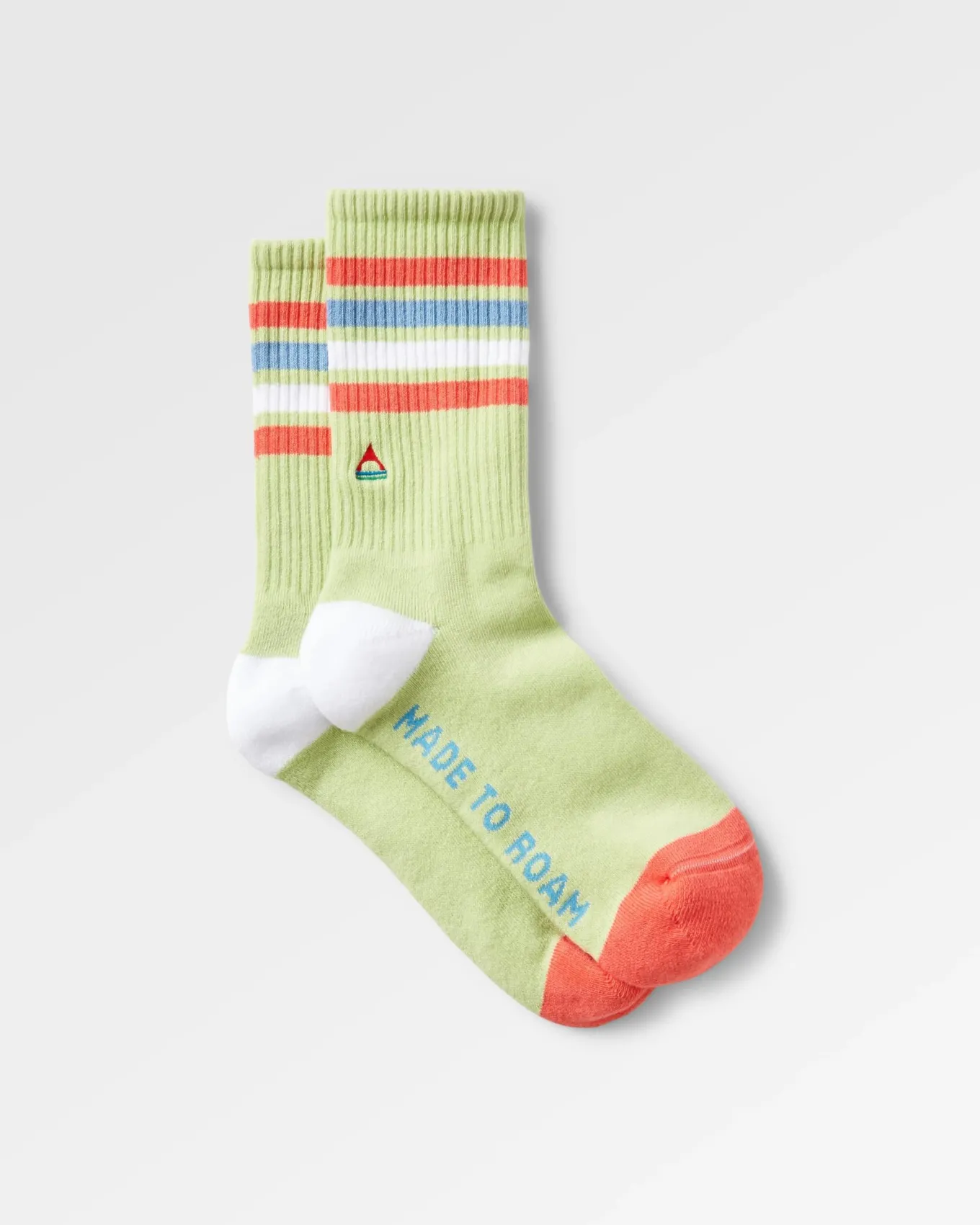 Bio-Crew-Socken mittelschwer - Grüne Feige