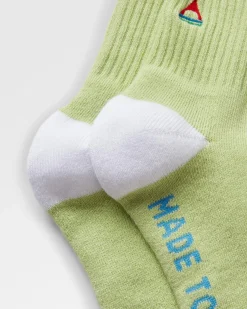 Bio-Crew-Socken mittelschwer - Grüne Feige