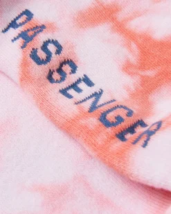 Bio-Crew-Socken mittelschwer - Batike Muschelrosa