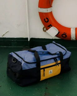 Boondocker Recycelte 30L Reisetasche - Honig/Dunkelblau/Sattes Marineblau