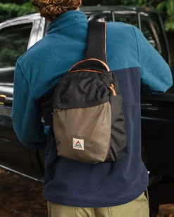 Boondocker Recycelte tasche 8L - Echtes Schwarz/ Khaki