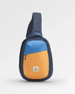 Boondocker Recycelte tasche 8L - Honig/Dunkelblau/Sattes Marineblau