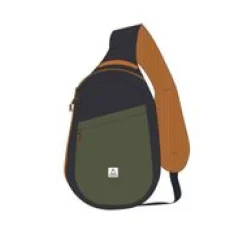 Boondocker Recycelte tasche 8L - Echtes Schwarz/ Khaki
