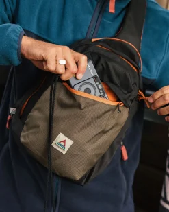 Boondocker Recycelte tasche 8L - Echtes Schwarz/ Khaki