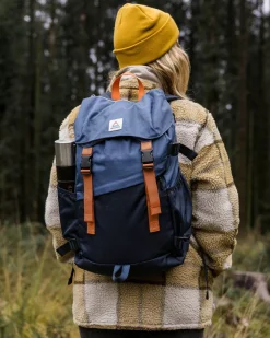 Boondocker Recycelter 26L Rucksack - Dunkles Denim/ Tiefes Marineblau