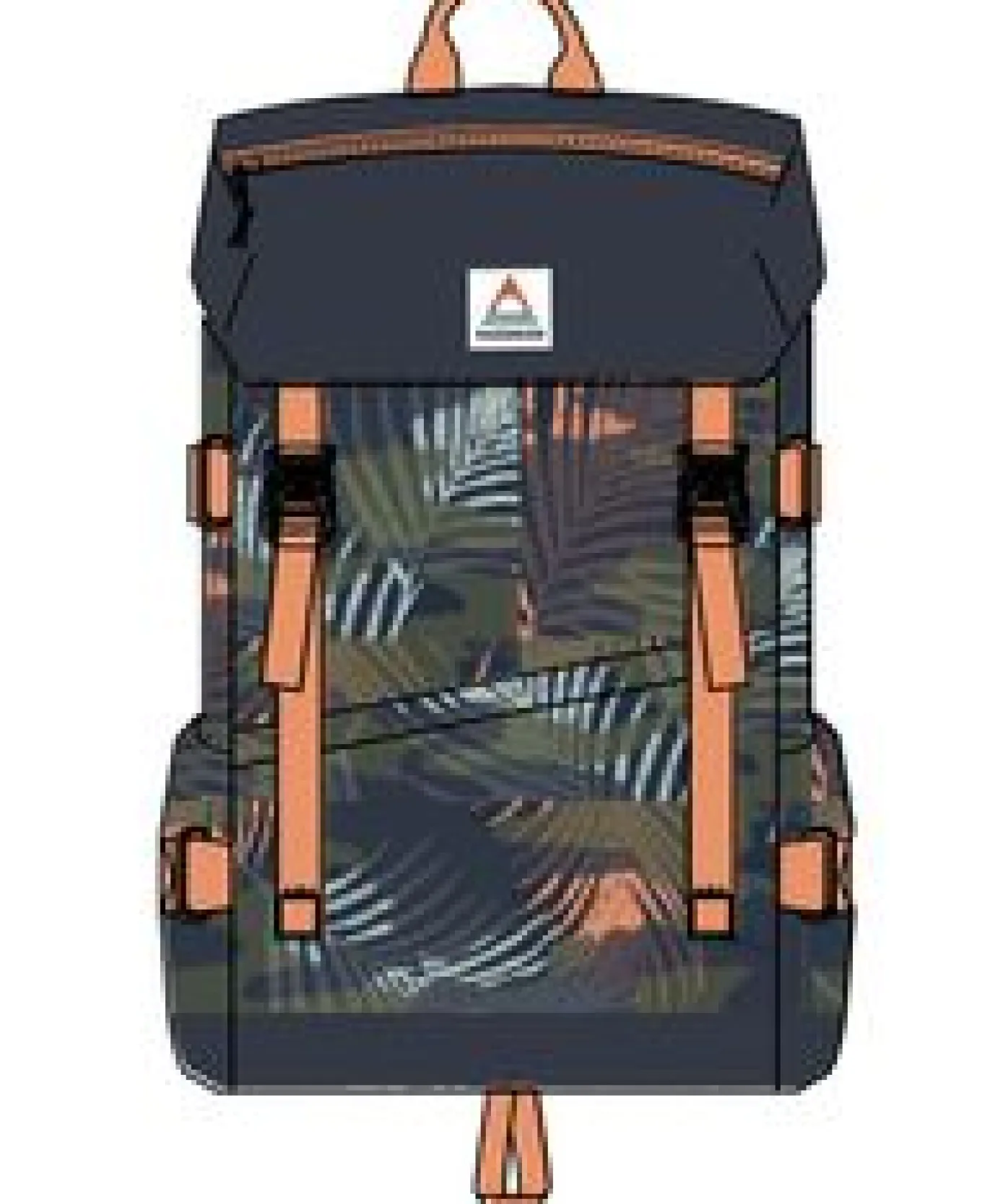 Boondocker Recycelter 26L Rucksack - Palm Camo Aprikose