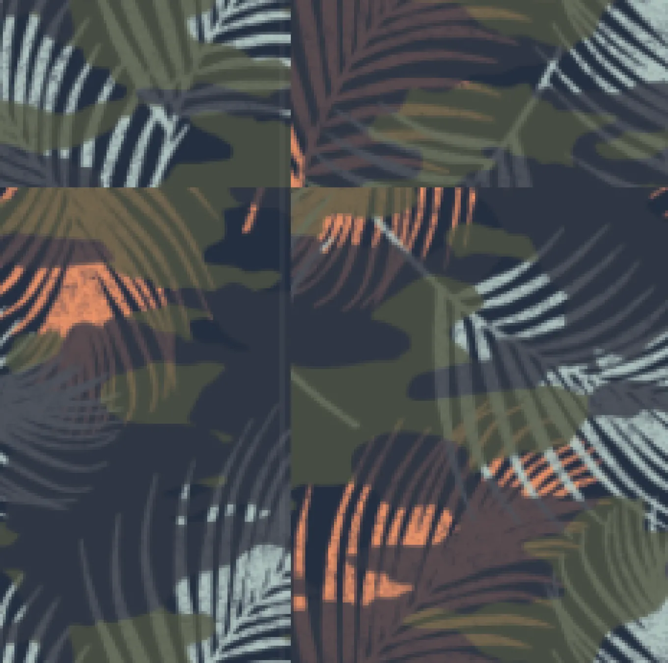 Boondocker Recycelter 26L Rucksack - Palm Camo Aprikose