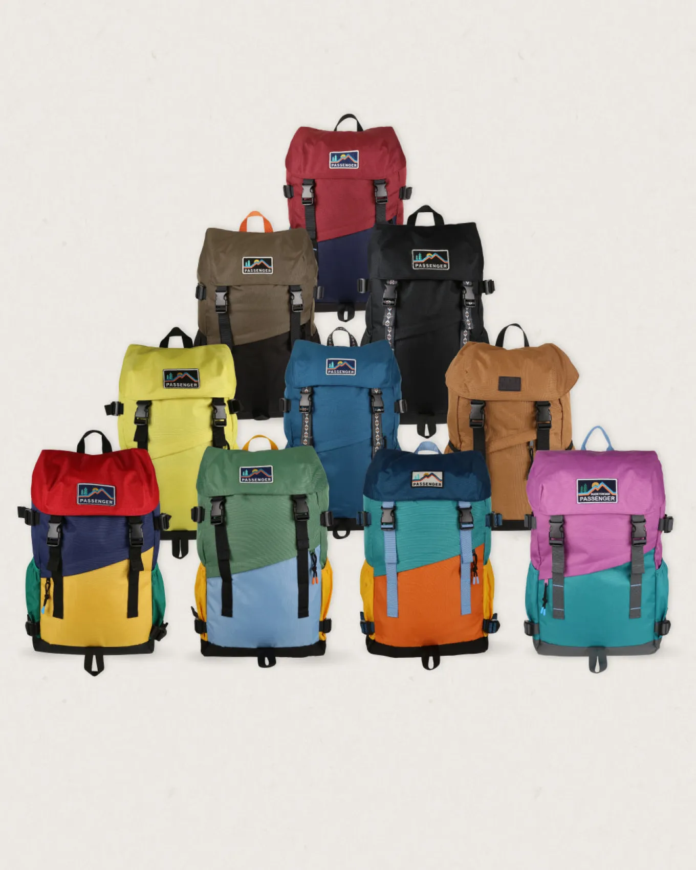 Boondocker Recycelter 26L Rucksack - Schwarz/Khaki