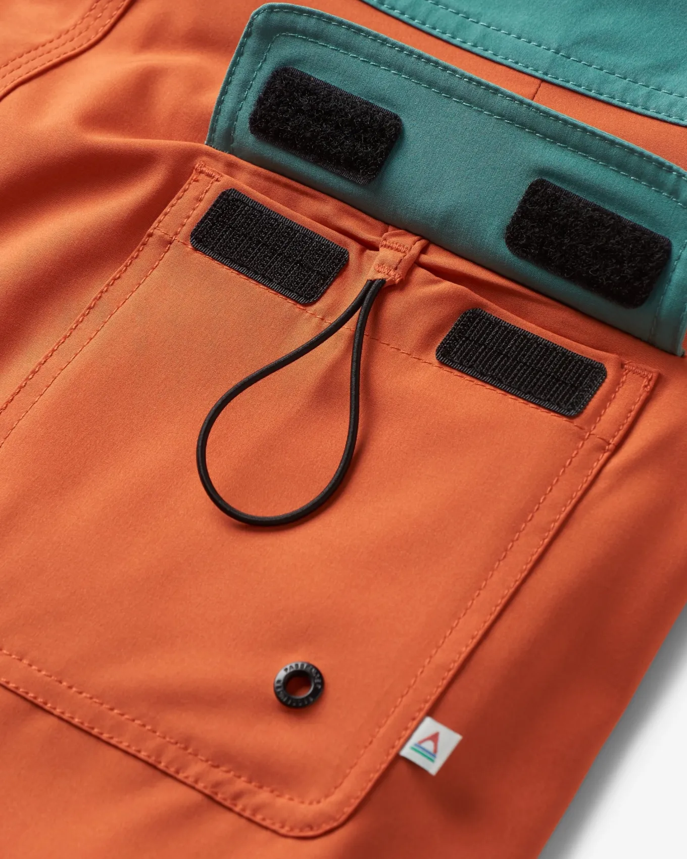 Breaks Recycelte Boardshorts - Gebranntes Orange