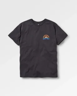 Breathe Recyceltes Baumwoll-T-Shirt - Schwarz