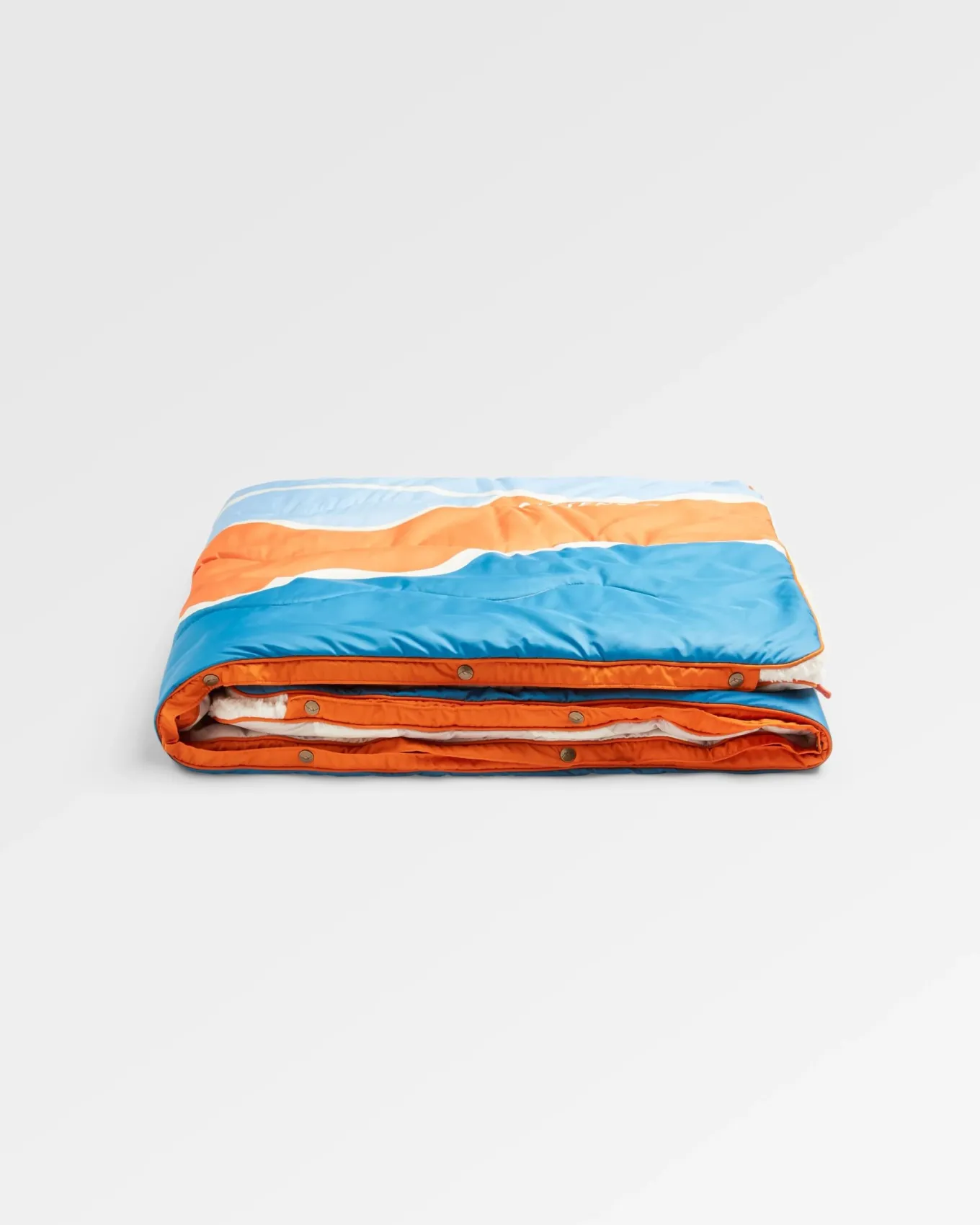 Cabin Recycelte Sherpa Decke - Kornblumenblau