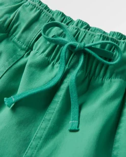 Carriso Bio-Baumwollshorts - Grüne Fichte
