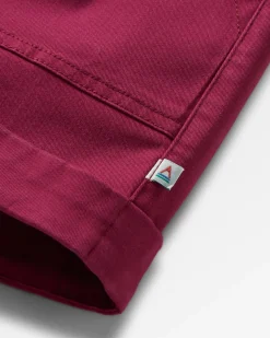 Carriso Bio-Baumwollshorts - Cranberry
