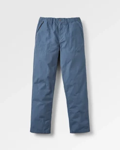 Chance Organic Cotton Trouser - Dusty Tidal
