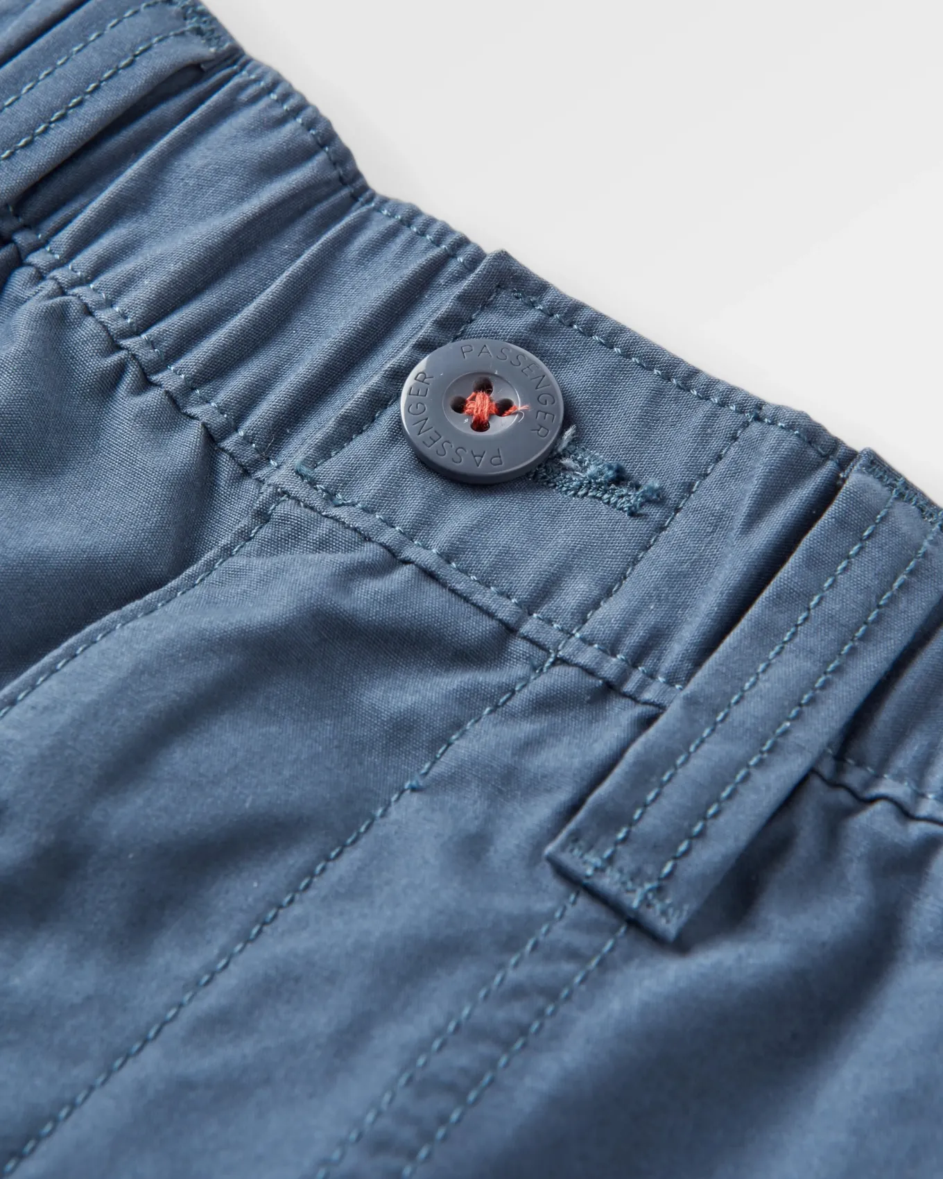 Chance Organic Cotton Trouser - Dusty Tidal