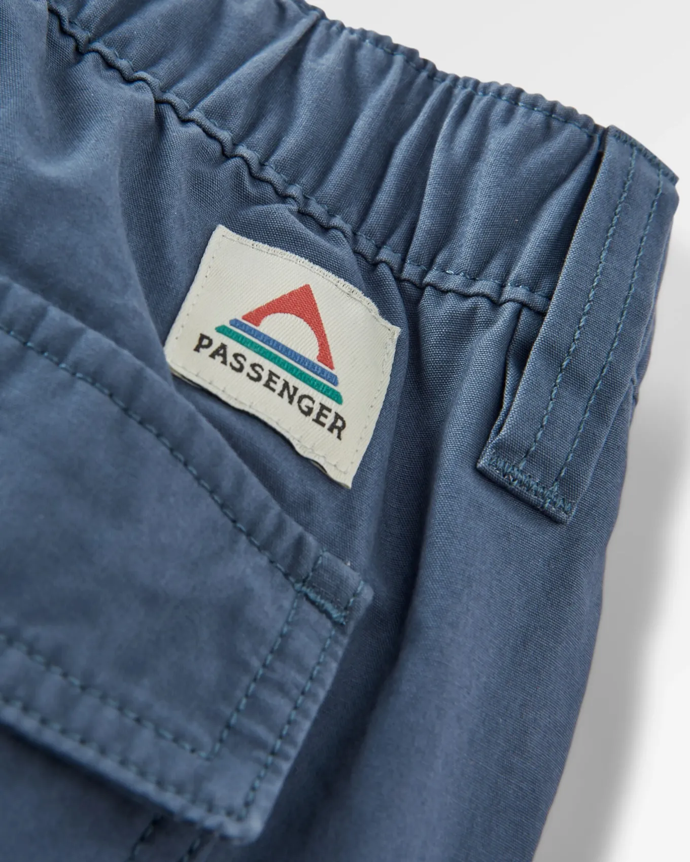 Chance Organic Cotton Trouser - Dusty Tidal