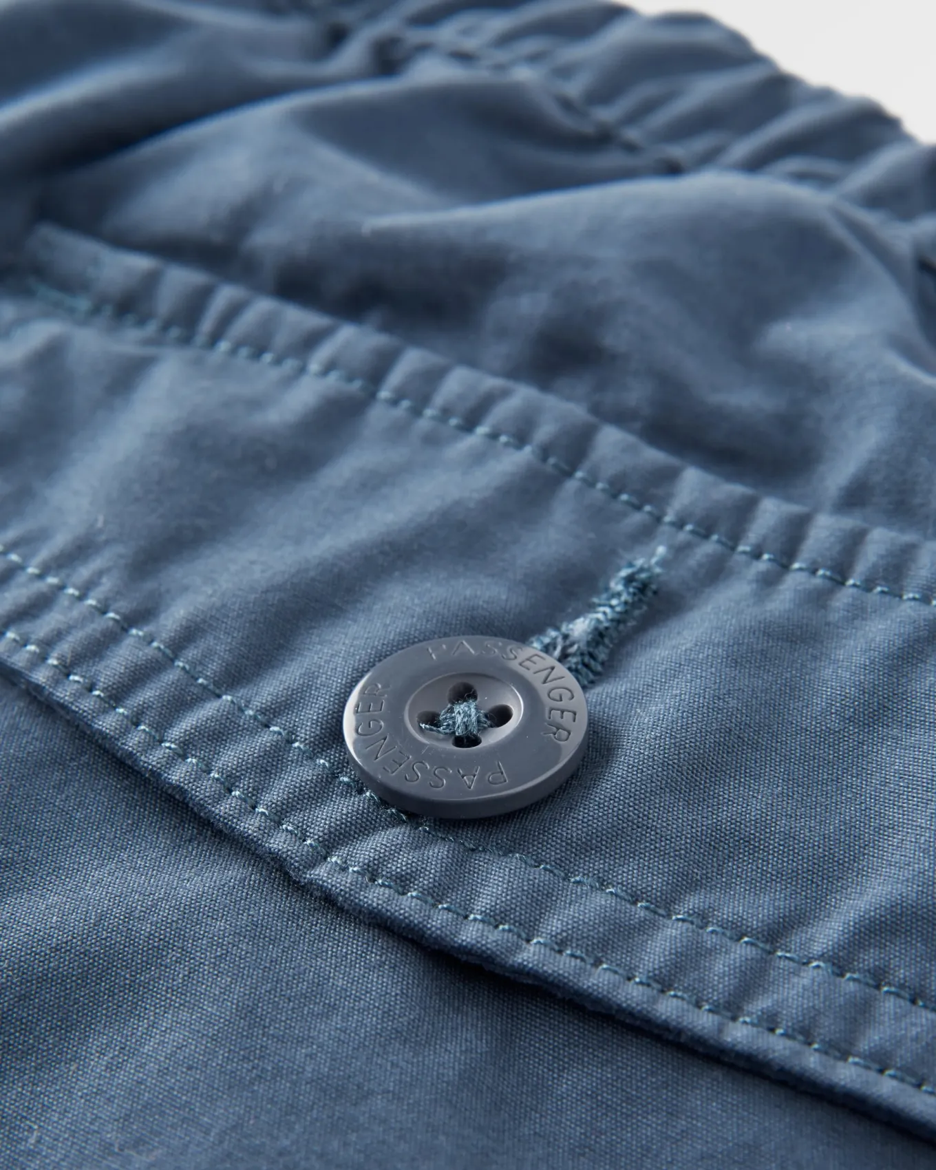 Chance Organic Cotton Trouser - Dusty Tidal